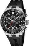 JAGUAR Swiss Made Herrenuhr Analog aus Kautschuk | Quarzwerk, Chronograph,...