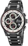 Lotus Pulse Collection Herren-Chronograph 19088/1, Edelstahl, schwarz br&uuml;niert