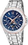 JAGUAR Swiss Made Herrenuhr Fase Lunar aus Edelstahl 316L | Analog, Quarzuhr,
