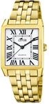 Lotus Herrenuhr Analog aus Edelstahl 316l Goldfarben | Quarzwerk,...