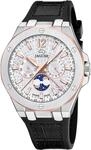 JAGUAR Swiss Made Herrenuhr Fase Lunar aus Edelstahl 316L Schwarz | Analog,...