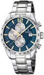 Festina Herrenuhr Analog aus Edelstahl 316l F16759/7 | Quarzwerk, Chronograph,