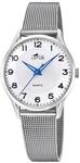 Lotus Damenuhr Analog aus Edelstahl 316l Silberfarben | Quarzwerk,