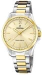 Festina Solar Energy F20655 Damen-Solaruhr aus Edelstahl 316L, mehrfarbig,...