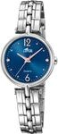 Lotus Damenuhr Analog aus Edelstahl 316l Silberfarben | Quarzwerk,