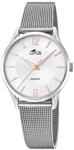 Lotus Damenuhr Analog aus Edelstahl 316l Silberfarben | Quarzwerk,