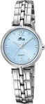 Lotus Damenuhr Analog aus Edelstahl 316l Silberfarben | Quarzwerk,