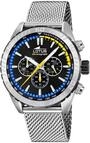 Lotus Herrenuhr Analog aus Edelstahl 316l Silberfarben | Quarzwerk, Chronograph,