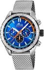 Lotus Herrenuhr Analog aus Edelstahl 316l Silberfarben | Quarzwerk, Chronograph,