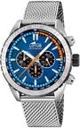 Lotus Herrenuhr Analog aus Edelstahl 316l Silberfarben | Quarzwerk, Chronograph,