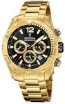 Festina Herrenuhr Analog aus Edelstahl 316l Goldfarben F20684/4 | Quarzwerk,