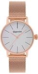Gigandet Damenuhr Analog Quarz mit Metallarmband Minimalism