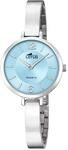 Lotus Damenuhr Analog aus Edelstahl 316l Silberfarben | Quarzwerk,