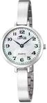 Lotus Damenuhr Analog aus Edelstahl 316l Silberfarben | Quarzwerk,