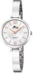Lotus Damenuhr Analog aus Edelstahl 316l Silberfarben | Quarzwerk,