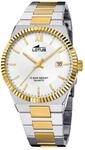 Lotus Herren Analog Uhr Edelstahl 316L Multicolor - Quarz - Kalender - Mineralglas -