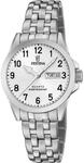 Festina Damenuhr Analog aus Edelstahl 316L | Quarzuhr, Kalender,...