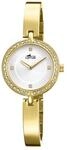 Lotus Damenuhr 28mm Edelstahl Gold