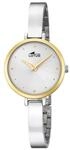 Lotus Watches Damen-Armbanduhr, analog, klassisch, Quarzuhr mit Edelstahlarmband