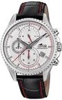 LOTUS Herrenuhr Chronograph Quarz Armbanduhr mit Lederarmband 18527/1
