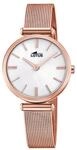 Lotus Damen Armbanduhr 29mm Edelstahl Ros&eacute;gold