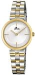Lotus Watches Damen-Armbanduhr, analog, klassisch, Quarz, mit Edelstahlarmband,