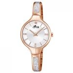 LOTUS Damenuhr Analog aus Edelstahl 316l Goldfarben | Quarzwerk,...