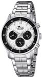 Lotus Herren Analog Uhr Edelstahl 316L Silber - Quarz - Chronograph -...