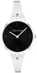 Calvin Klein Zwei-Zeiger-Quarzwerk-Uhr f&uuml;r Damen Kollektion Joyful mit Armreif aus