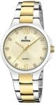 Festina Damenuhr Analog aus Edelstahl 316l Multi | Quarzwerk,...
