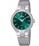 Lotus Damenuhr Analog aus Edelstahl 316l Silberfarben | Quarzwerk,