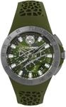 Plein Sport Herren Uhr Analog Quarz Thunderstorm Chrono Silikon