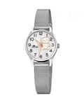 Lotus M&auml;dchenuhr Analog aus Edelstahl 316l Silberfarben | Quarzwerk, Kinderuhr,