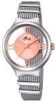 Lotus Damenuhr Analog aus Edelstahl 316l Silberfarben | Quarzwerk,