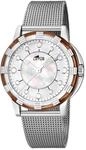 Lotus Damenuhr Analog aus Edelstahl 316l Silberfarben | Quarzwerk,
