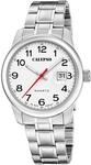 Calypso Herrenuhr Analog aus Edelstahl 316l Silberfarben | Quarzwerk, Kalender,