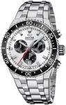 JAGUAR Swiss Made Herrenuhr Chronograph aus Edelstahl 316L | Quarzuhr, Kalender,