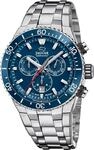JAGUAR Swiss Made Herrenuhr Chronograph aus Edelstahl 316L | Quarzuhr, Kalender,