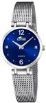 Lotus Damenuhr Analog aus Edelstahl 316l Silberfarben | Quarzwerk,