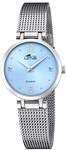 Lotus Damenuhr Analog aus Edelstahl 316l Silberfarben | Quarzwerk,