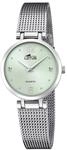 Lotus Damenuhr Analog aus Edelstahl 316l Silberfarben | Quarzwerk,