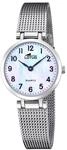Lotus Damenuhr Analog aus Edelstahl 316l Silberfarben | Quarzwerk,