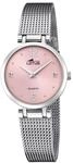 Lotus Damenuhr Analog aus Edelstahl 316l Silberfarben | Quarzwerk,