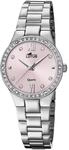 Lotus Damenuhr Analog aus Edelstahl 316l Silberfarben | Quarzwerk,