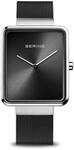 Bering Herren Quarz Uhr | Armbanduhr 33 mm Edelstahlgeh&auml;use und Sunray Zifferblatt 