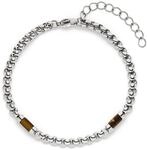 s.Oliver Herren Schmuck aus Edelstahl mit Steindetails