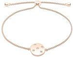 Tamaris Armband f&uuml;r Damen aus Edelstahl, Frauen Armschmuck gr&ouml;&szlig;enverstellbar mit