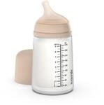 Suavinex, Anti-Colic Babyflasche Zero Zero,mit mittlerem Silikonsauger (M), f&uuml;r