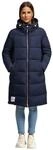 MARIKOO Damen Winter-Steppmantel Nomadiaa 16 mit Kapuze und Ros&eacute;-Details |...