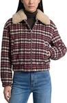 Marc OߴPolo Denim Damen Blouson mit abnehmbarem Teddykragen kariert | mit